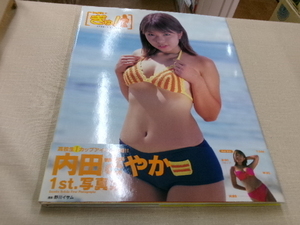 内田さやか いっぱい▼ぎゅ ファースト写真集 2002年初版帯