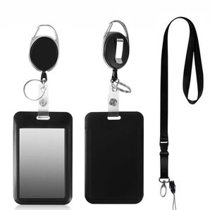 ハード カード カラビナと取り外し可能なストラップ リール プロテクター リール引き込み式のバッジ 学生、教師、スタッフに適用され