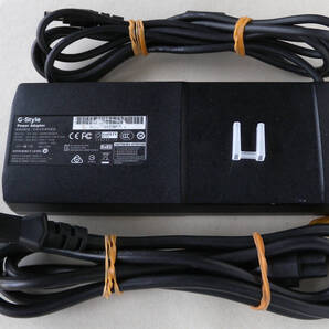 送料無料 G-Style GYGABITE ACアダプターG200W-U5V2A-A 19.5V 10.5A 5V 2.0A 215W ピン無し 5.5mm 2.5mm ミッキー型AC電源ケーブル付属