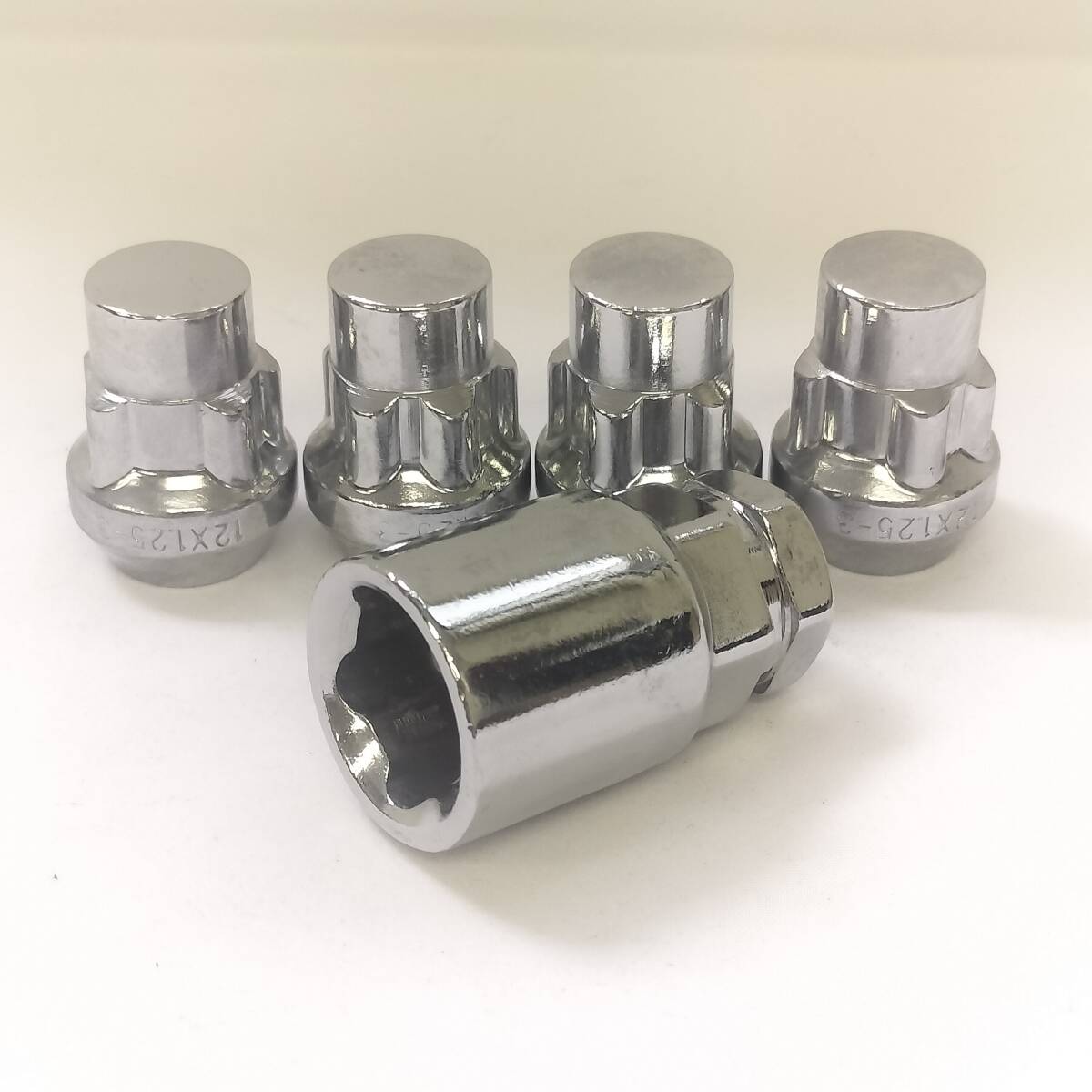  замковая гайка M12x1.25 19/21HEX 31mm металлизированный пакет модель 4 шт 1 комплект новый товар Ниссан Subaru Suzuki и т.п. (0182) специальная цена?