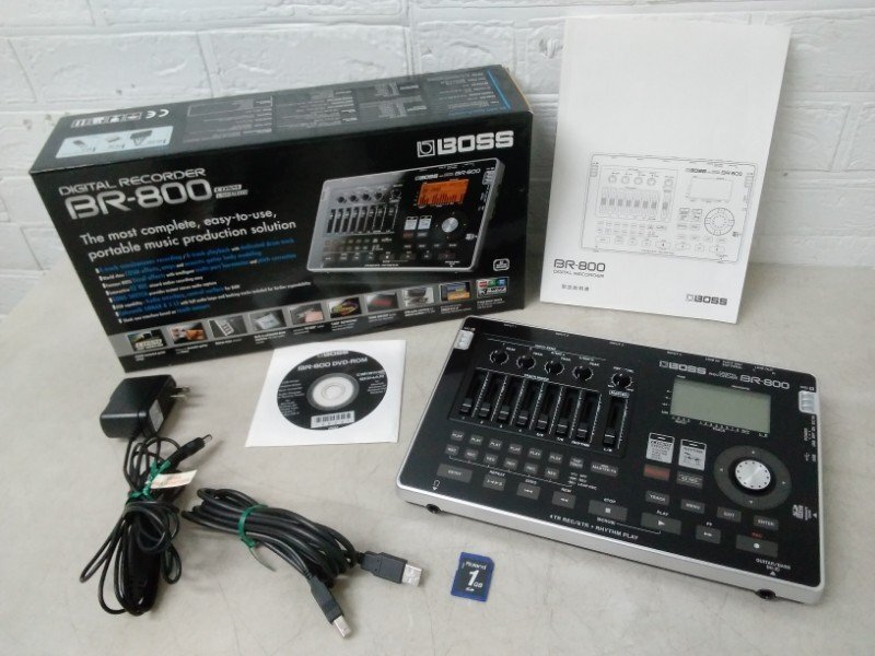 【美品】BOSS BR-800 デジタル マルチトラック レコーダー Amazon | BOSS Digital Recorder BR-800 | マルチトラック