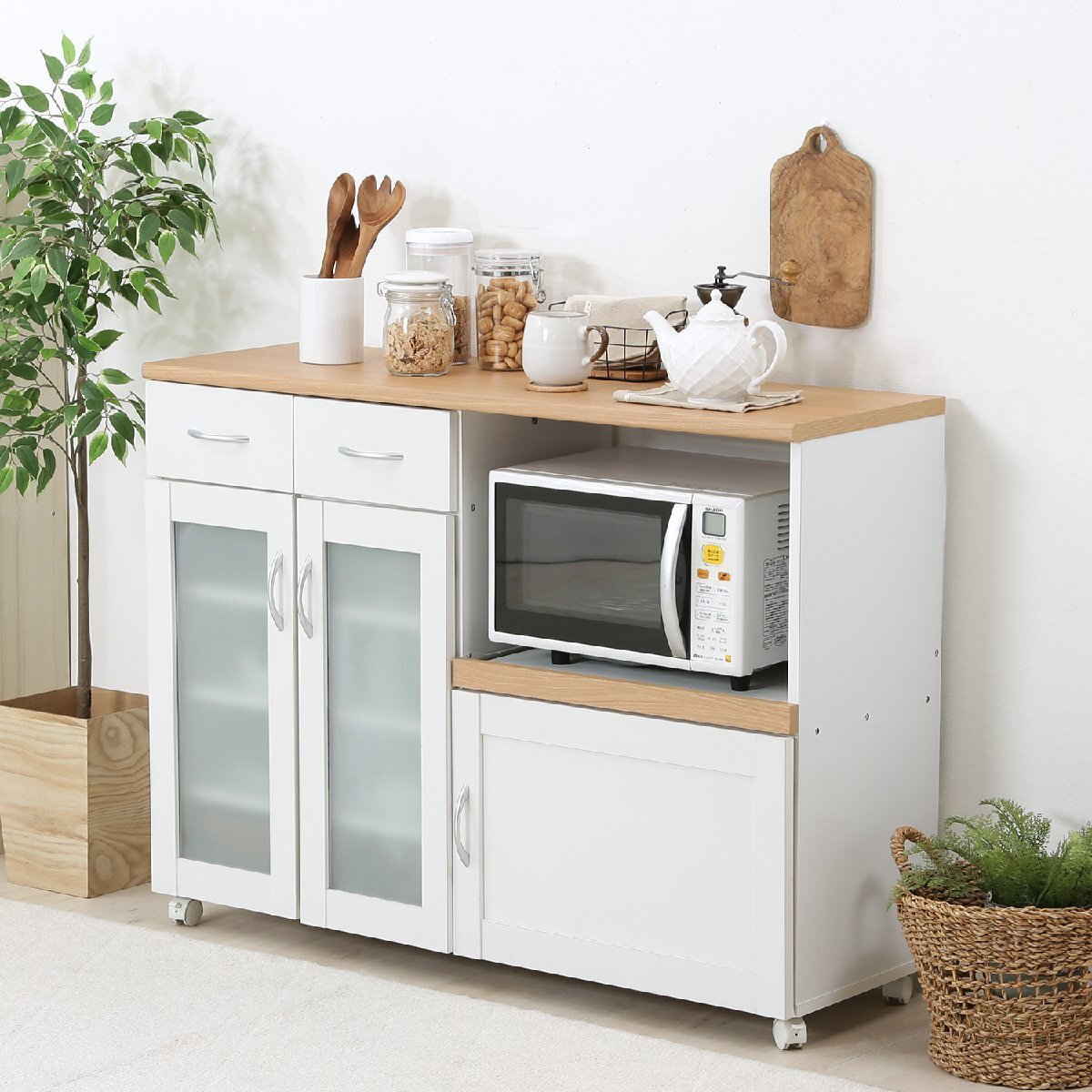 新品未使用　開封のみ　キッチンカウンター　120 2025年最新】Yahoo!オークション -キッチンカウンター 120の中古