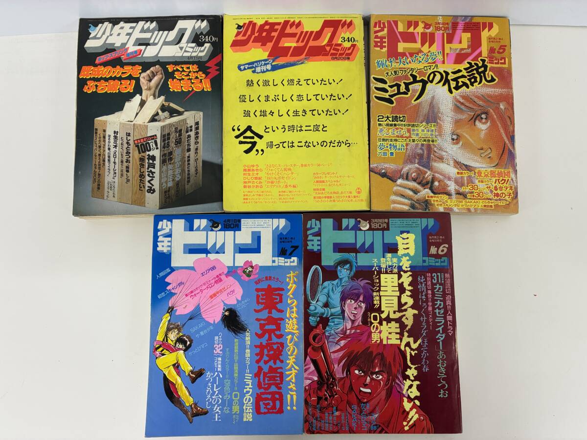 アクション・ビッグコミック他漫画10冊セット1980s55〜1988s63 アクション・ビッグコミック他漫画10冊セット1980s55〜1988s63