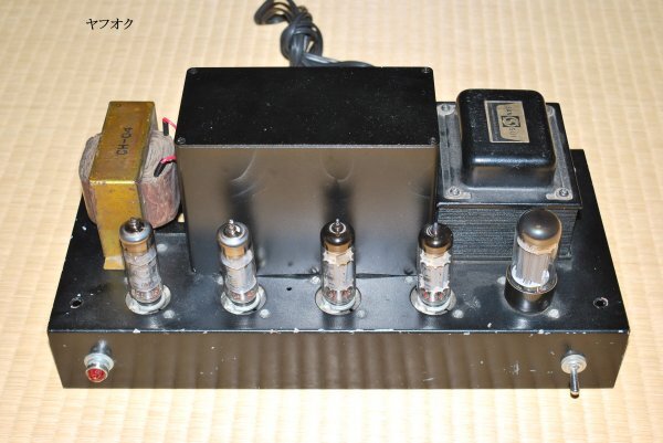 真空管アンプ 6BM8 2台セット 真空管パワーアンプ基板完成品用ECL82(6BM8)真空管セット(2本
