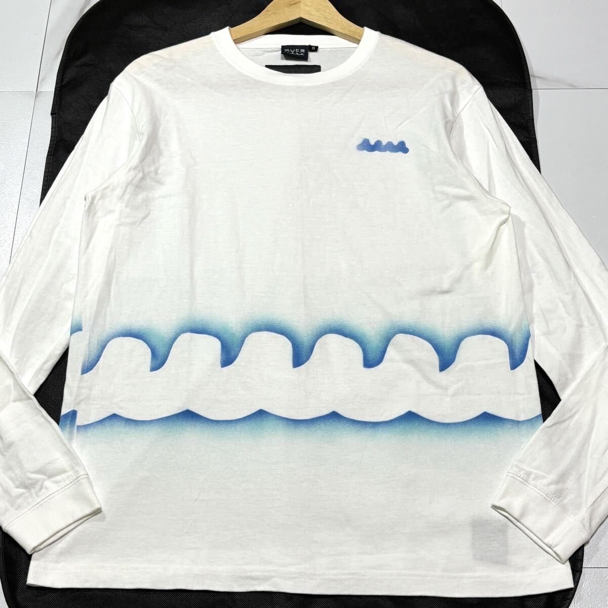 新品 現行　ムータマリン　ゴルフ ボンディング切替 クルーネックプルオーバー 新品 現行 ムータマリン ゴルフ ボンディング切替 クルーネックプル