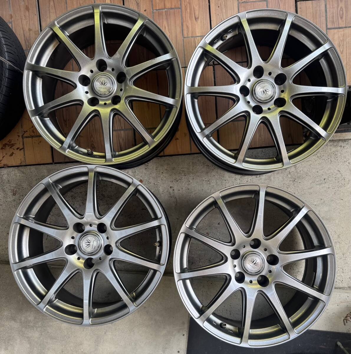 美品 LOXARNY SPORT 17インチ中古アルミホイール 4本セット 楽天市場】送料無料 中古アルミホイール 4本セット LOXARNY