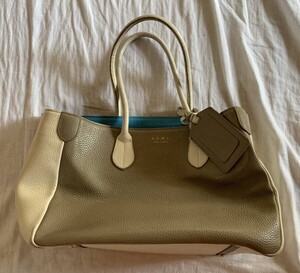 アクセソワ・ドゥ・マドモワゼル AccessoiresDeMademoiselle(ADMJ) 厚手レザー 高級品 保管品 未使用品 定番商品