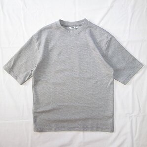 エアリズムコットンオーバーサイズT ボーダー 5分袖 S uniqlo u 半袖 Tシャツ boader ボーダー airism エアリズム ユニクロ ユニクロユー