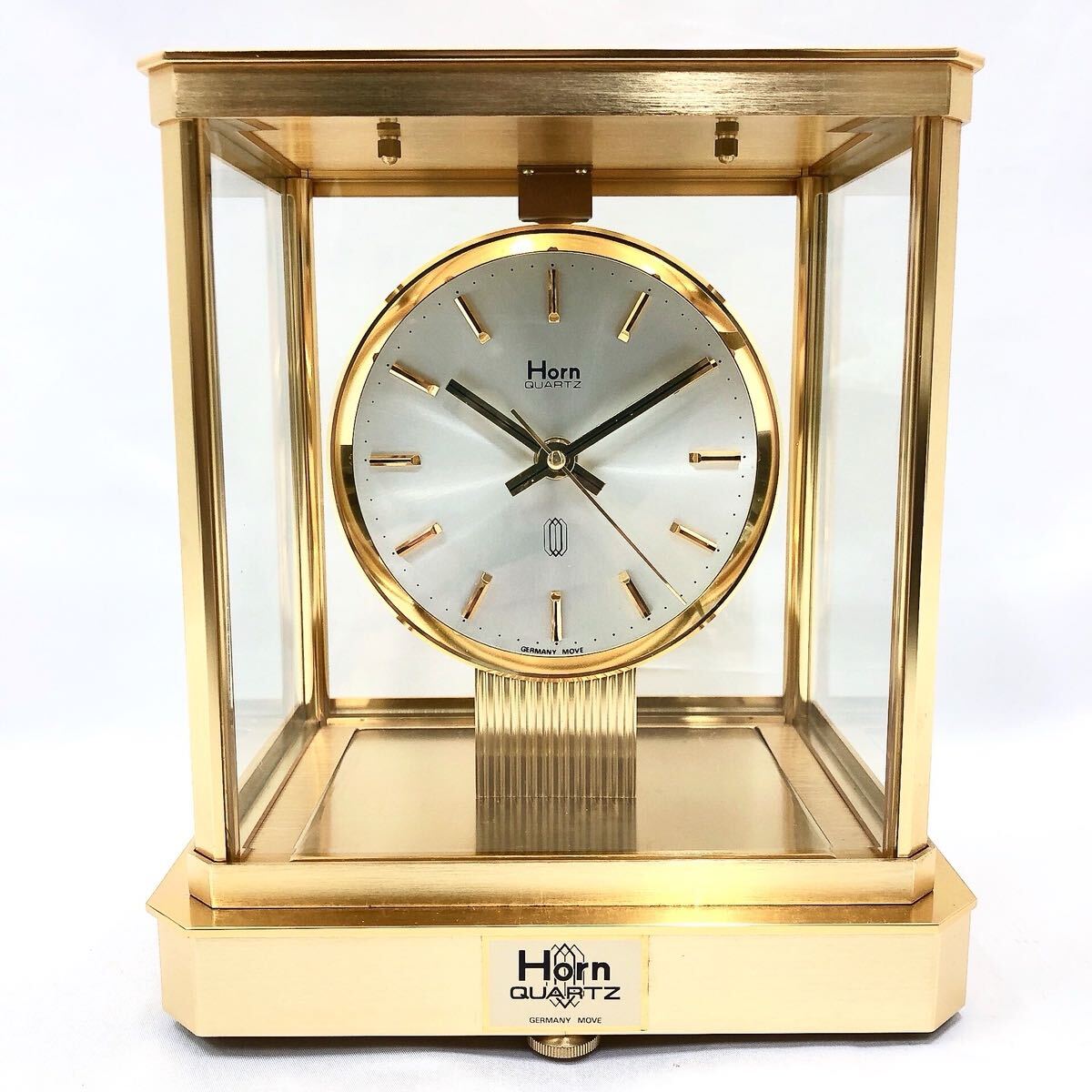 Horn アンティーク時計 天使の像付き ドイツ時計 特大 Horn アンティーク時計 天使の像付き ドイツ時計 特大