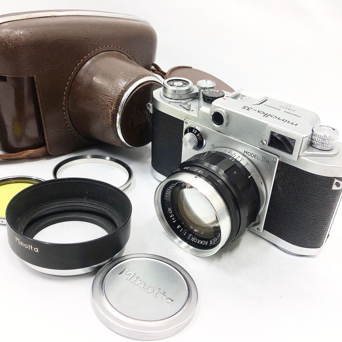 Minolta-35 レンジファインダーカメラ Minolta-35 IIB - アルファ・プラスアルファ