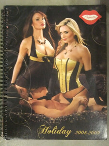 Holiday 外国人 下着 ランジェリー カタログ コルセット オールカラー 74p 金髪 ブロンド 巨乳