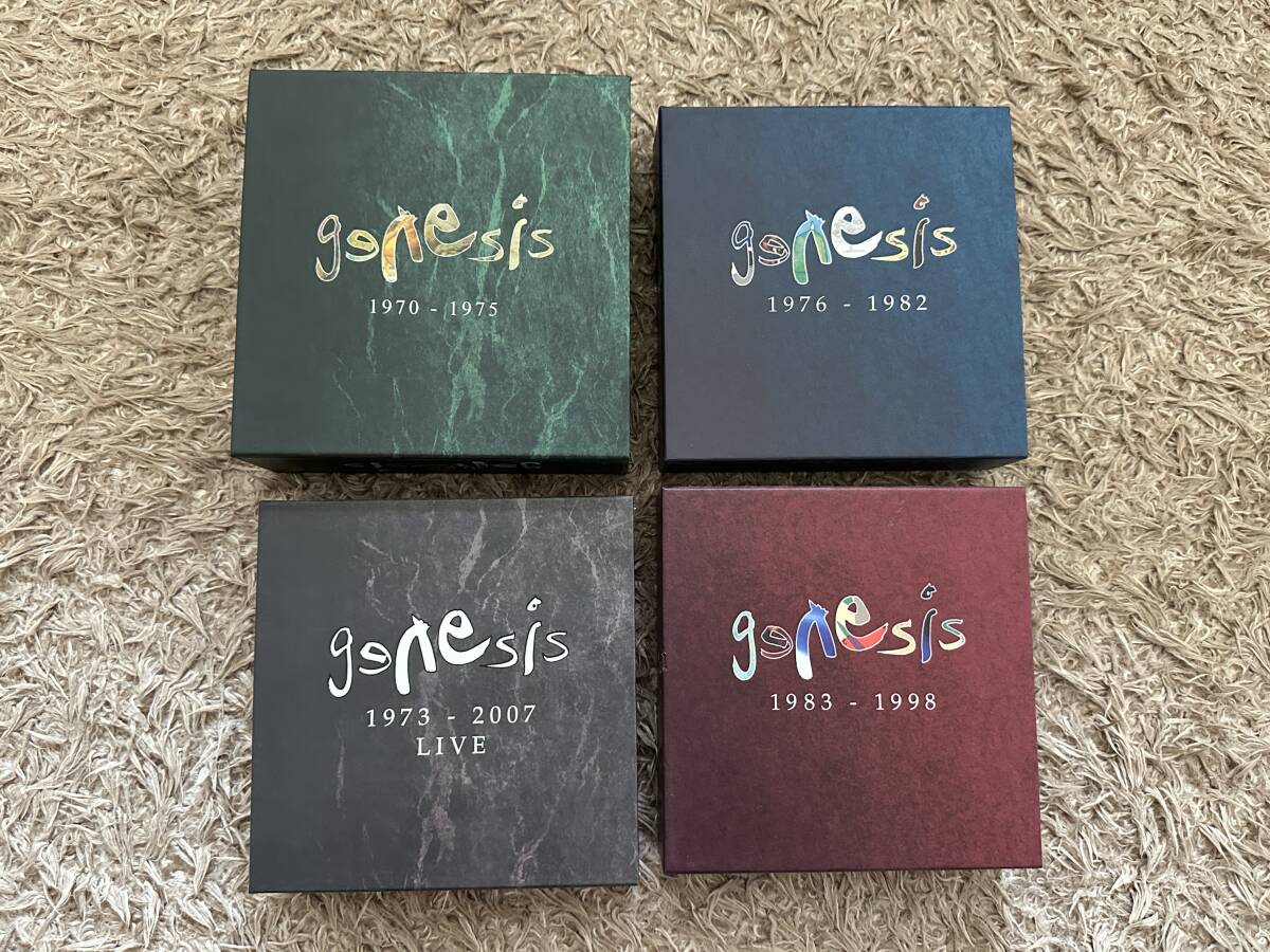 GENESIS 紙ジャケットアルバム 5枚セット 帯付 中古】アラン・ホワイト、ジョン・アンダーソンなどの貴重廃盤紙