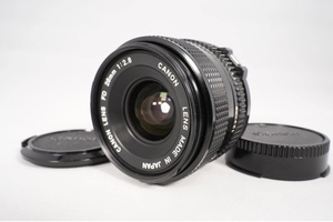 【中古・動作確認済み】CANON New FD NFD 28mm F/2.8 ワイド アングル 広角 MF マニュアルレンズ