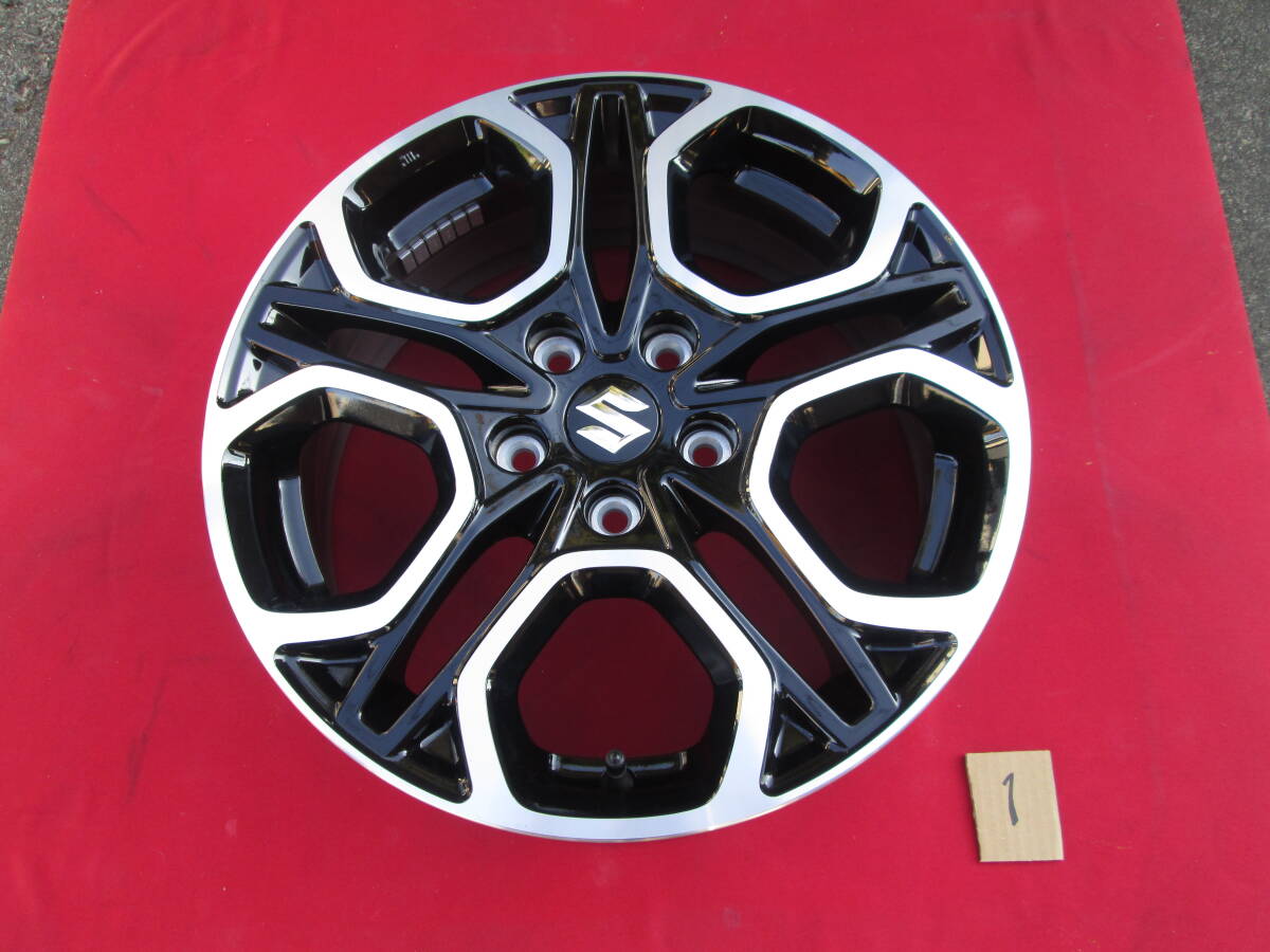 新車外し◆美品◆スズキ ZC33Sスイフト スポーツ 純正ホイール17インチ1本 新車外し] スズキ スイフトスポーツ zc33s 純正タイヤとホイール