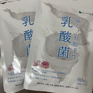 新品☆シードコムス 乳酸菌 サプリメント 6ヶ月分