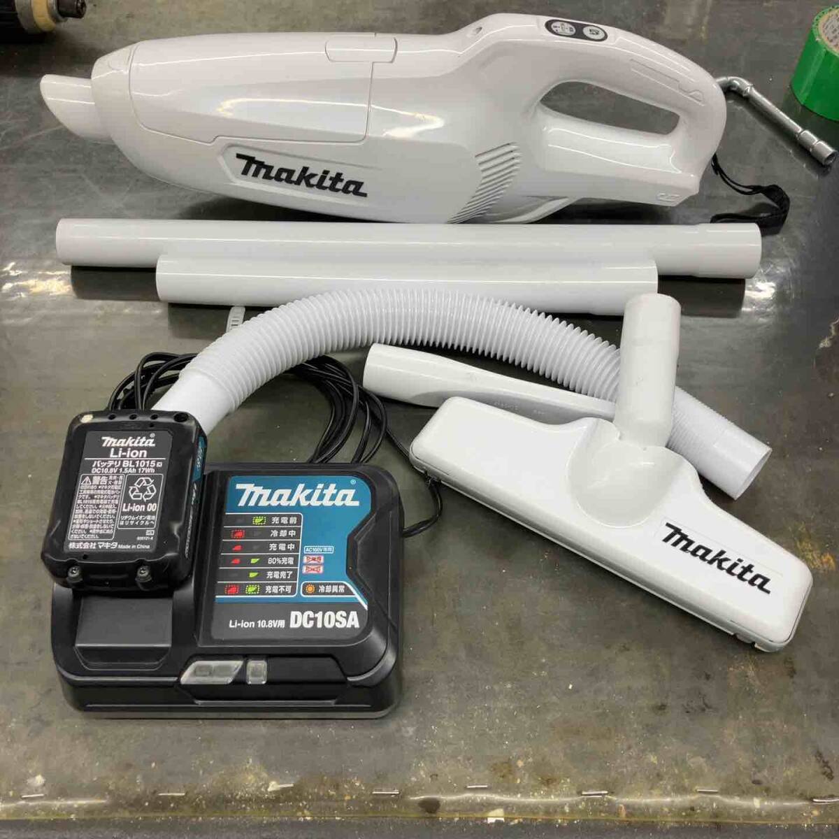 マキタ CL107DSHW スティッククリーナー 本体 未使用品 楽天市場】[正規店 1年保証] マキタ 掃除機 紙パック式 充電式