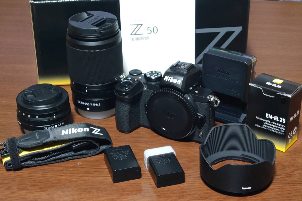 Nikon - NIKON Z50 ダブルズームキット　中古 中古)Nikon (ニコン) Z50 ダブルズームキット（商品ID