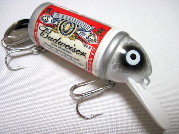 ボ*ス様 Heddon Budweiser トップウォーター ルアー 縦、横、２ ボ*ス様 Heddon Budweiser トップウォーター ルアー 縦、横、2