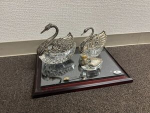 W311-X1-2801 SWAROVSKI スワロフスキー シルバークリスタル ALBO 835 ※画僧参照 現状品②