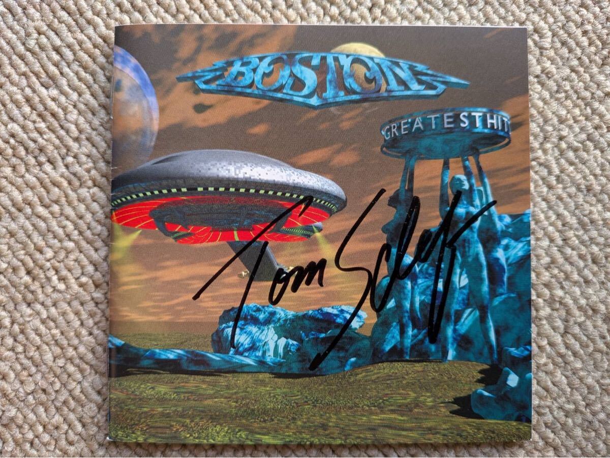 Boston サイン入りCD Yahoo!オークション -「boston ボストン サイン」の落札相場