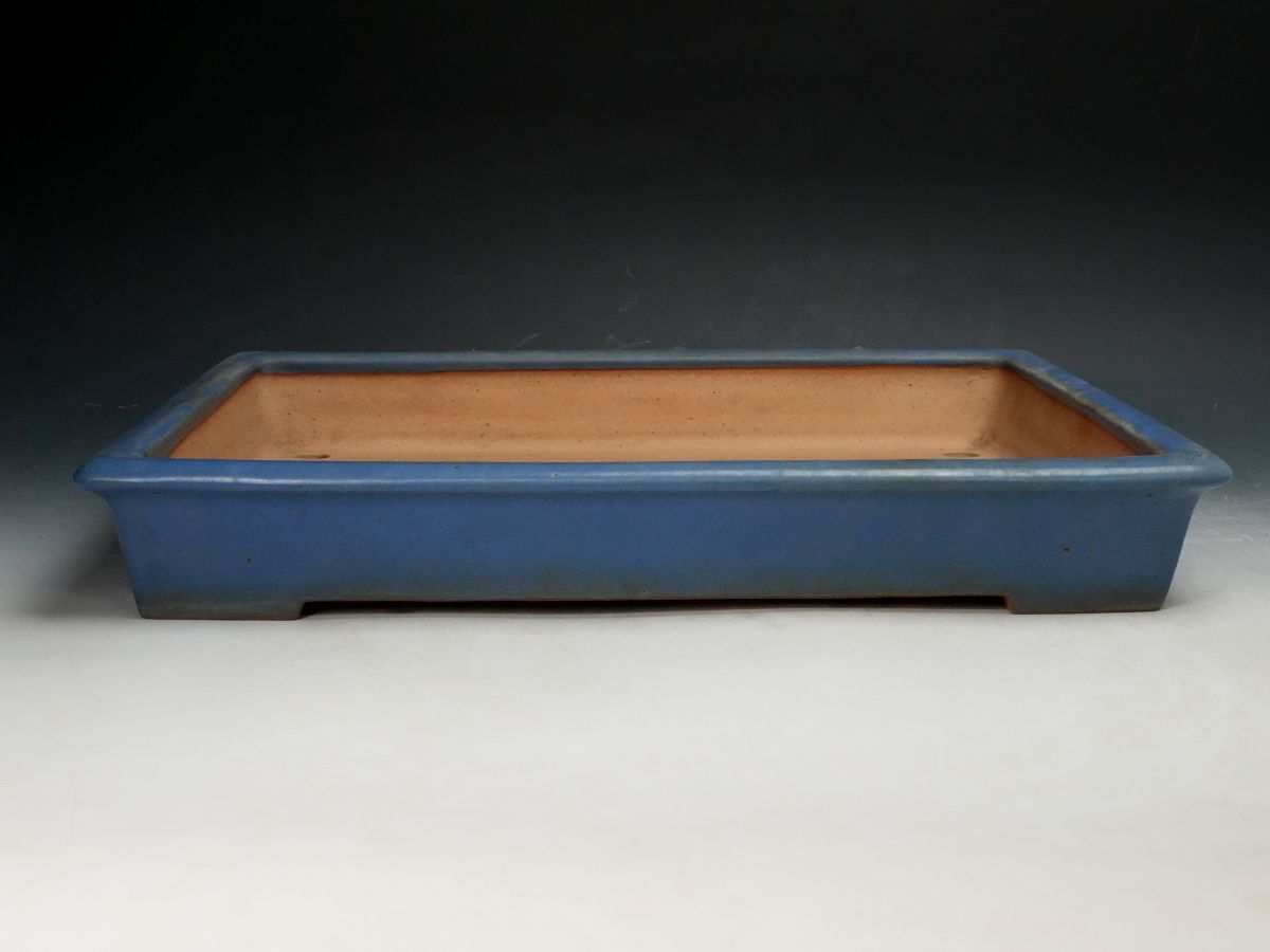 70年頃◆常滑 初代 『黎鳳』(片岡誠山) 青緑色釉薬 長角 中浅 切足 盆栽鉢 Yahoo!オークション -「黎鳳」(盆栽) の落札相場・落札価格