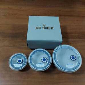 レンジボウル 3点セット シリコンマット付き HUGO VALENTINO ヒューゴ ヴァレンティノ