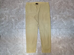 8.USA製 グラミチ 90s00s コットン クライミング イージー パンツ アウトドア 米国製 アメリカ製 GRAMICCI メンズL ベージュ x105