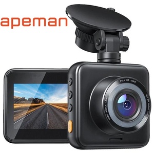 【APEMAN・C420】ドライブレコーダー 1080PフルHD 駐車監視 動き検出 Gセンサー ループ録画 車載カメラ ドラレコ