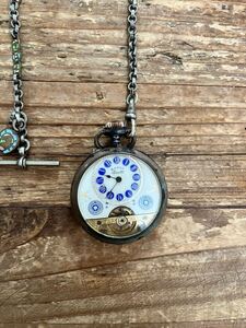 懐中時計 GINTZ PATENT 8DAYS ジャンク品