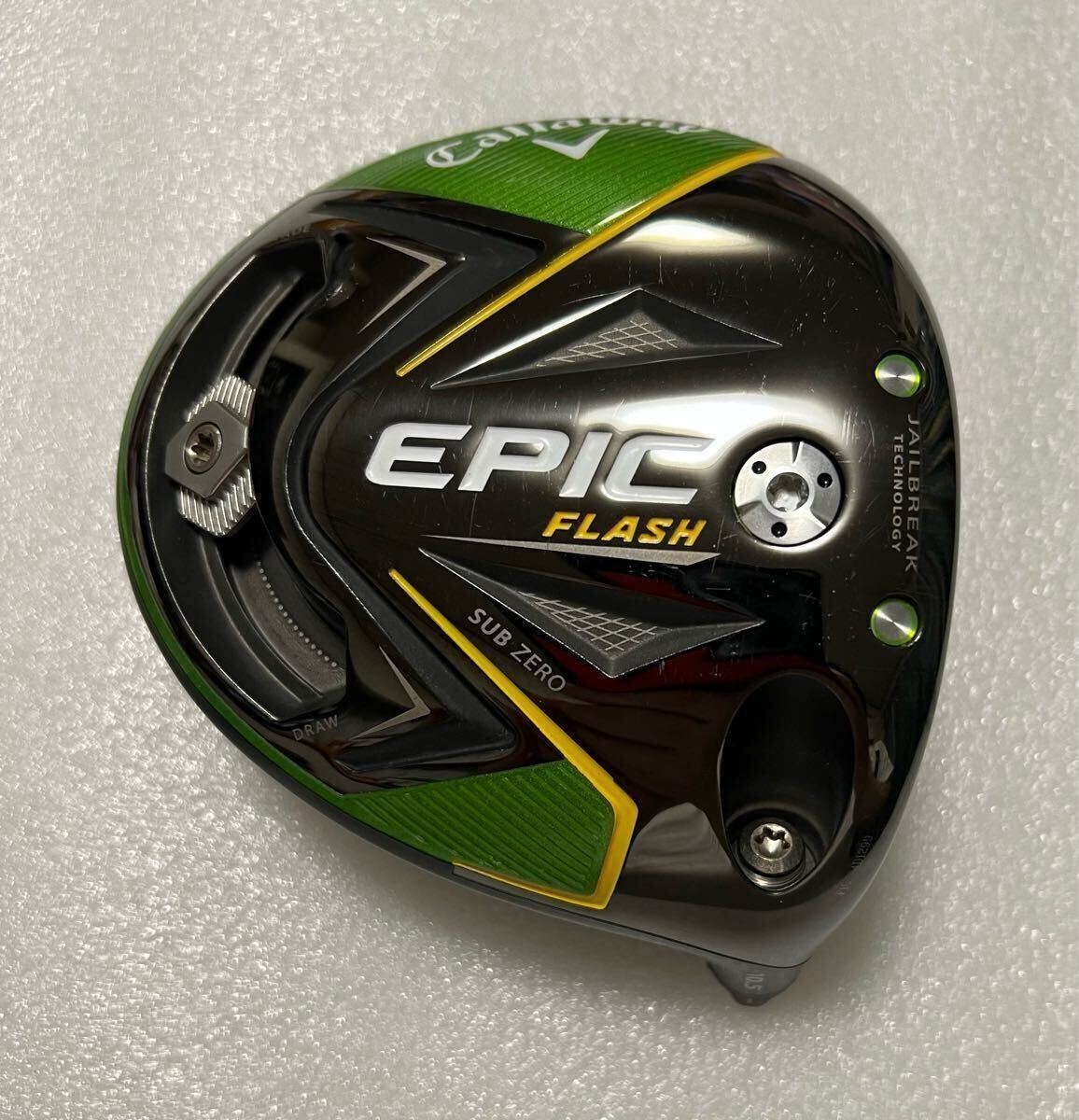 【美品コース未使用】ELYTE ドライバー9°（ヘッドのみ） Callaway 【USモデル／ヘッド単体】 キャロウェイ エリート