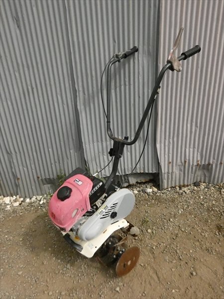 広島発★ミツビシ 管理機　MM27 ミニ耕運機 動作良好!畑で試運転済み 広島発☆ミツビシ 管理機 MM27 ミニ耕運機 動作良好!畑で試運転