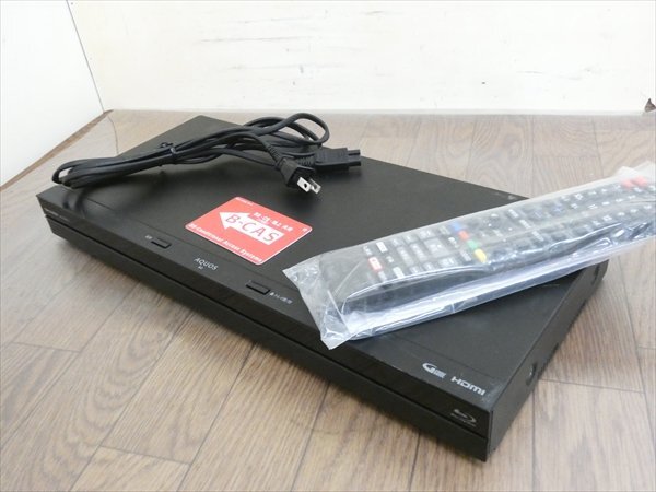 SHARP AQUOS BDレコーダー BD-NW520　2018年製 動作品 SHARP BDレコーダー 2018年製 BD-NW520 中古品1-1195