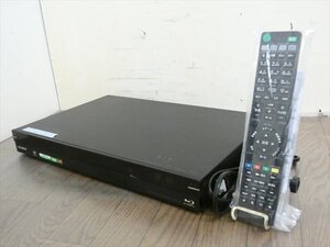 11年☆ソニー/SONY☆HDD/BDレコーダー☆BDZ-AT500☆リモコン付☆2番組同時録画☆3D対応機 管CX35613
