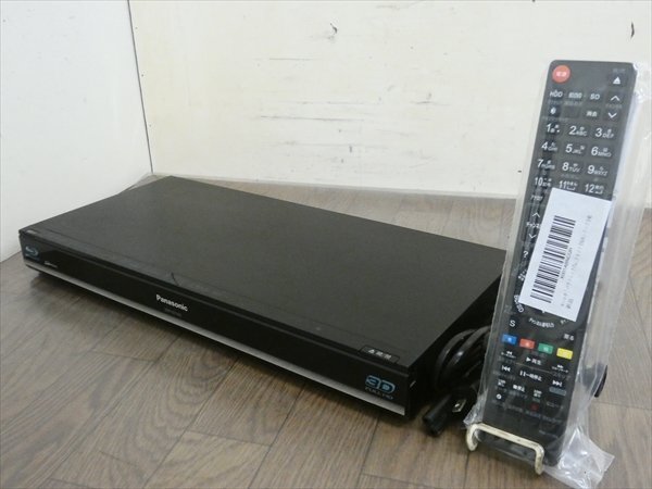 レコーダー Panasonic DMR-BZT600 取扱説明書付き /3番組同時録画Panasonic DMR-BZT600