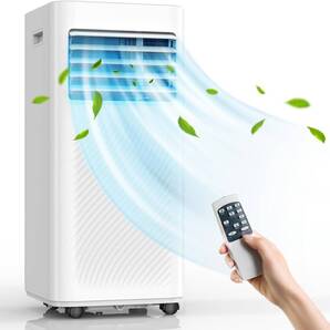 Nayuoo スポットクーラー 家庭用 スポットエアコン 工事不要 2.34KW【2025最新進化小さく、薄く】移動式エアコン 8畳 冷房 除湿35L