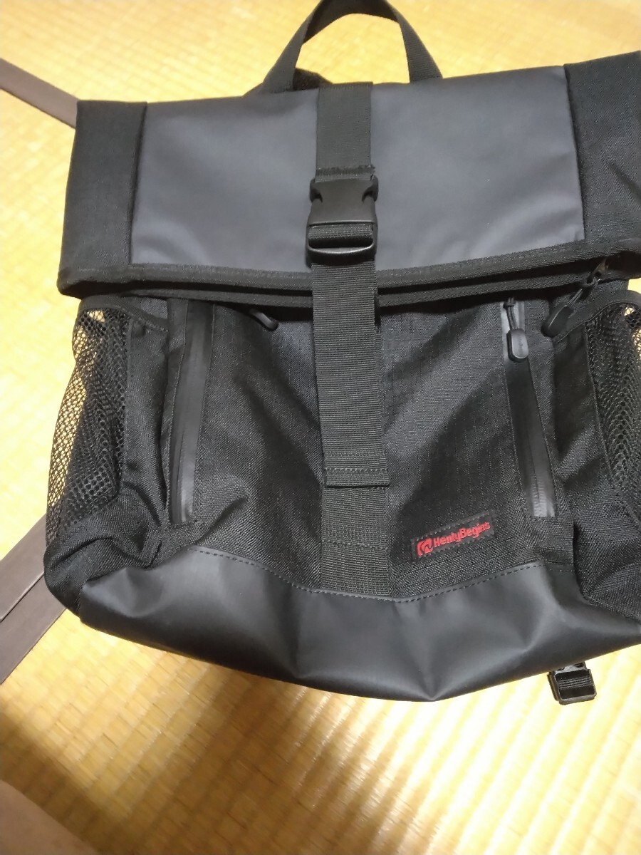 【新品未使用】ALLOUT バッグパック タンクバッグにもなる2WAYバックパック“Girini Carbon”が