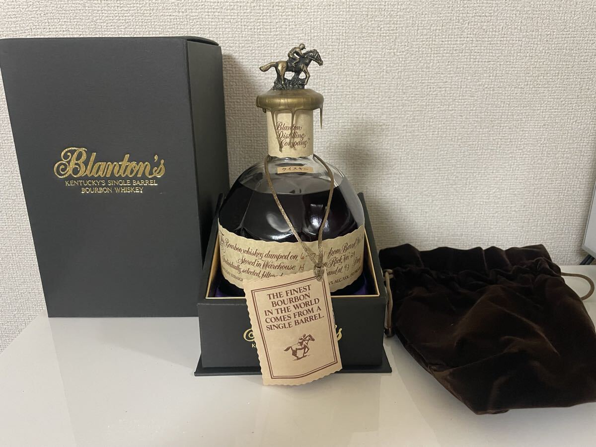 【ミニチュアボトル】Blanton’s（ブラントン） ※液面低下 3本 ミニチュアボトル】Blanton's（ブラントン） ※液面低下 3本