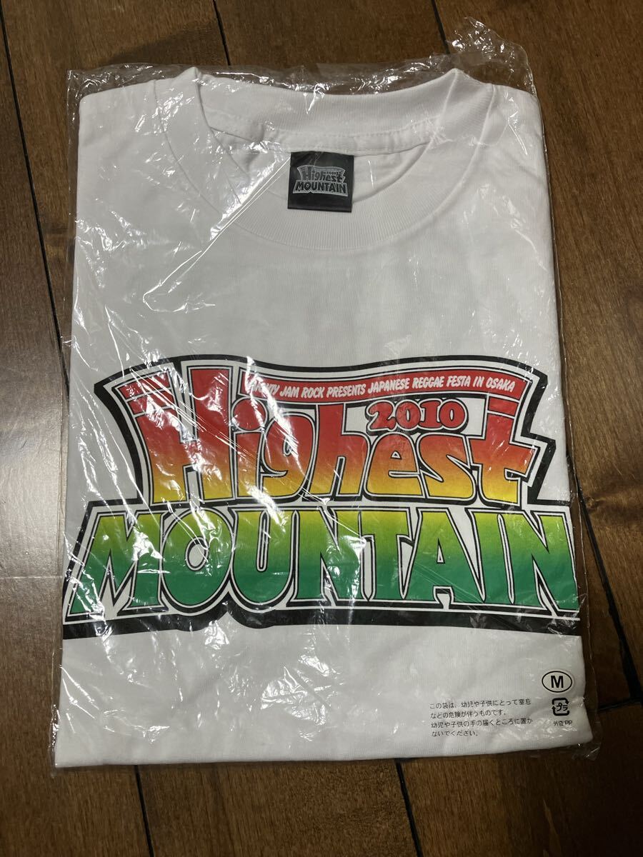 レゲエ　HIGHEST MOUNTAIN 2010 Tシャツ　MIGHTY JA