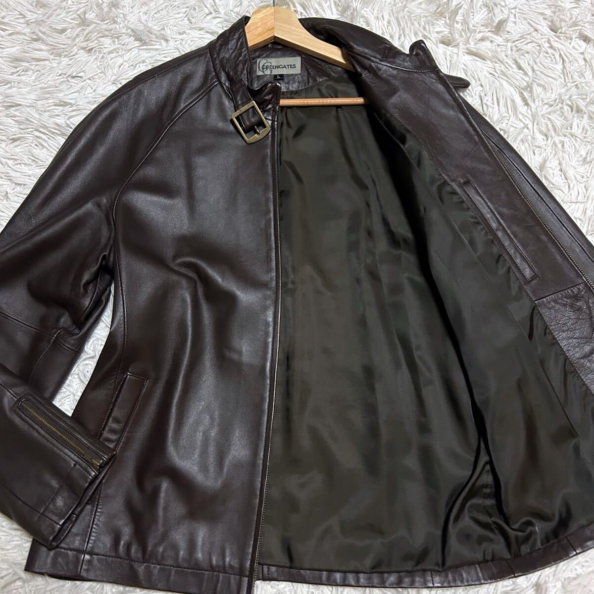 2025年最新】Yahoo!オークション -ラム レザー ジャケットの中古
