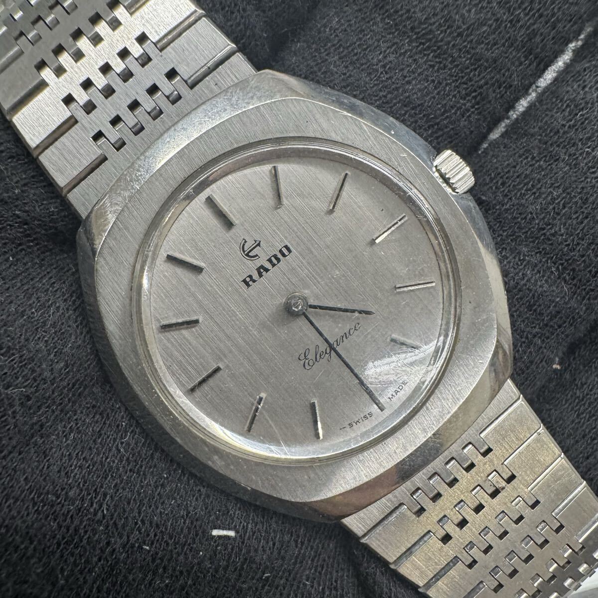 RADO Elegance 手巻き時計 シルバー Yahoo!オークション -「elegance」(ラドー) (ら行)の落札相場