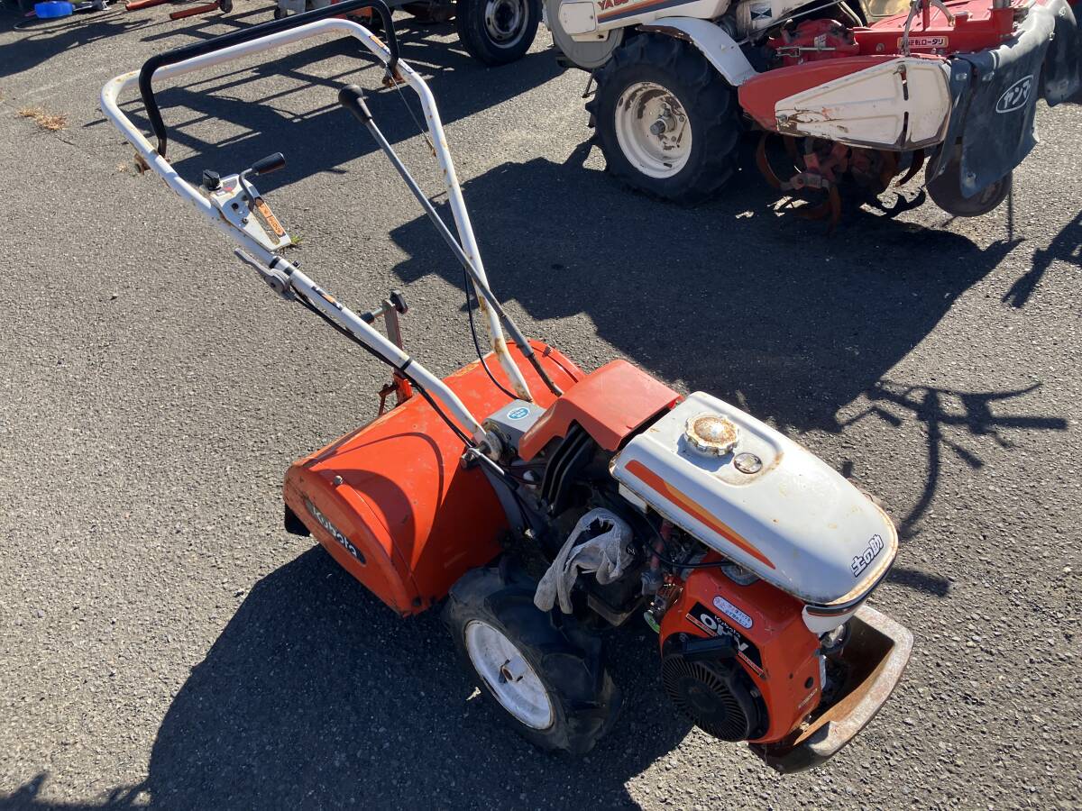 管理機/耕運機　クボタ　土の助ｊｒ　TR6　美品　発送可能　正転/逆転　動作OK Yahoo!オークション -「クボタ tr-6」の落札相場・落札価格