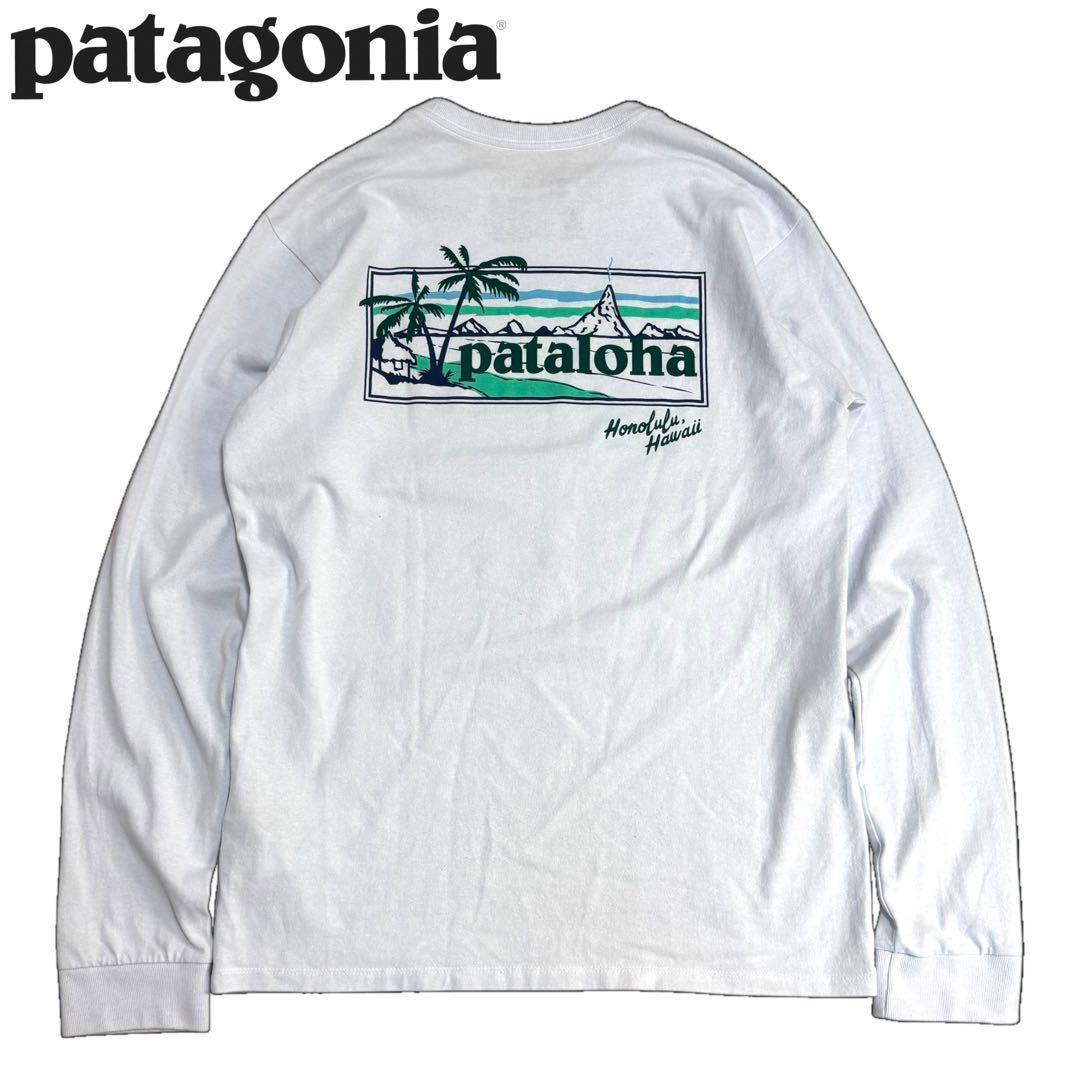 pataloha ホワイト長袖カットソー パタロハ 2025年最新】Yahoo!オークション -pataloha tシャツの中古品