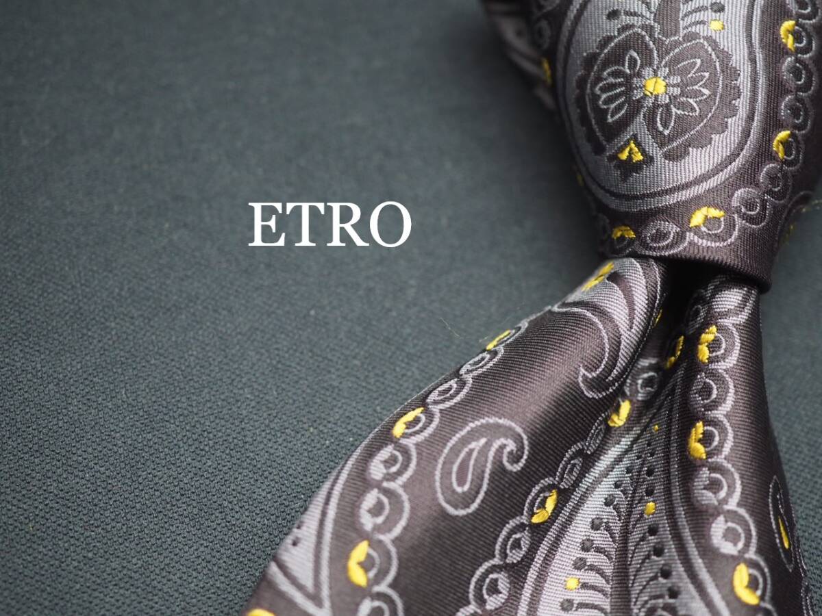 極美品 ETRO ネクタイ ペイズリー シャンパンゴールド 光沢 ETRO/エトロ_Men通販 | ネクタイ | メンズ | 三越伊勢丹の