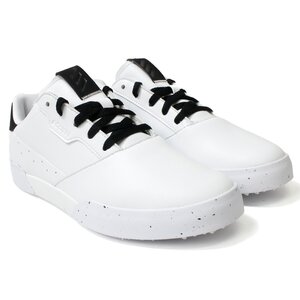 27. Adidas Golf Adi Cross retro белый / чёрный GZ6968 ADIDAS GOLF ADICROSS RETRO шиповки отсутствует обувь