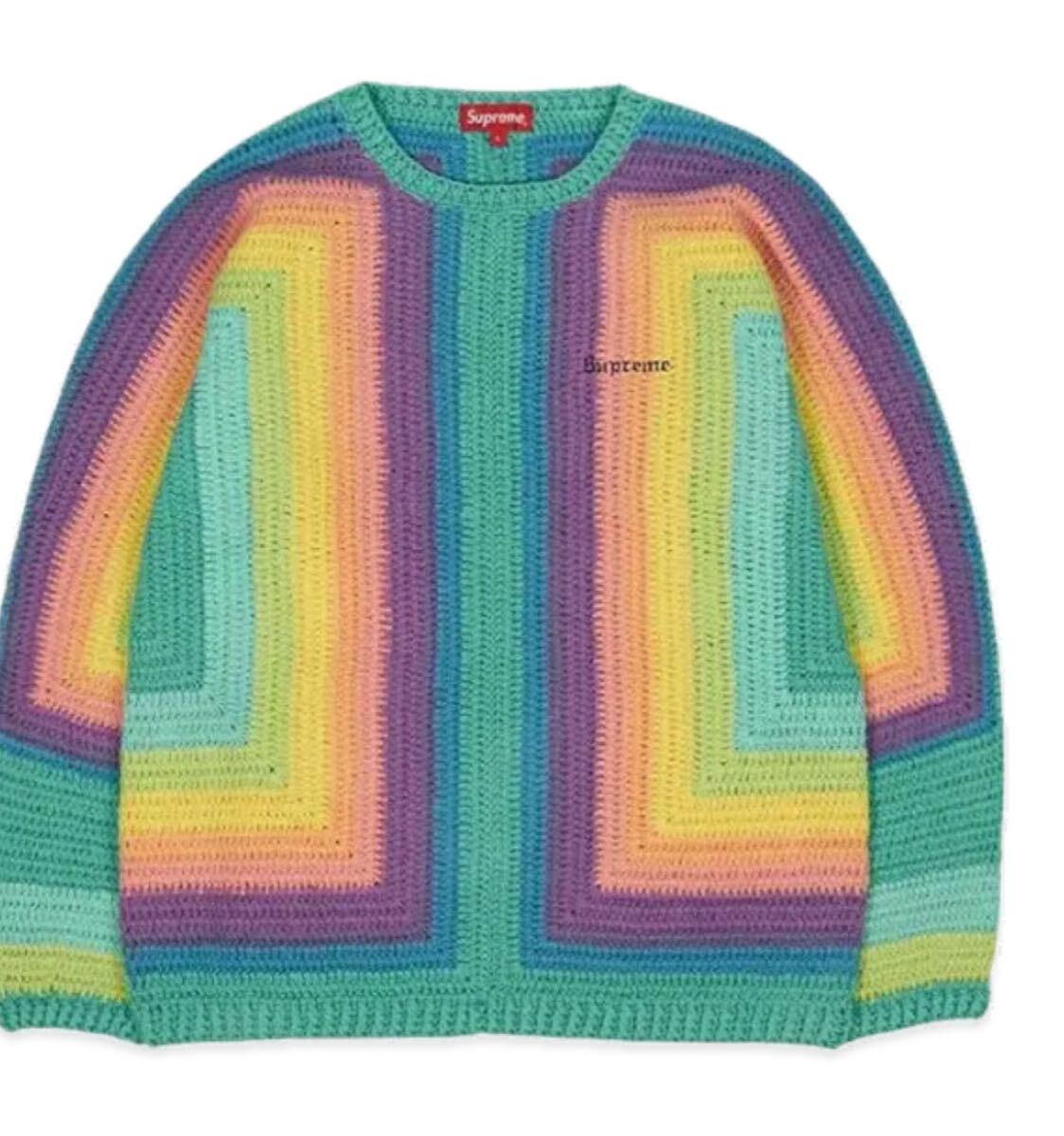 週末限定　Supreme マルチカラー XL ニットセーター 2025年最新】Yahoo!オークション -supreme sweater xlの中古品