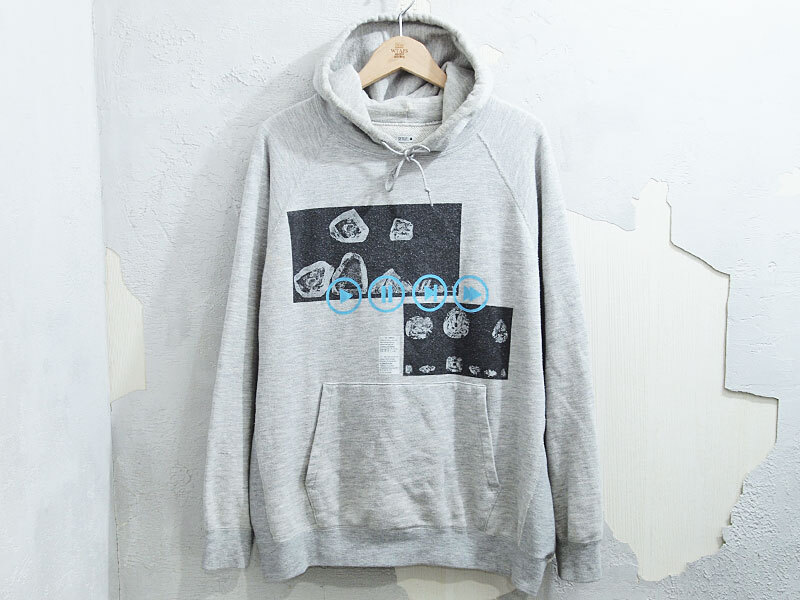 Sequel シークエル　パーカー ホワイト　サイズS シークエル SEQUEL サイズ:L バックプリントマウンテンパーカー