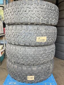 送料無料 225/70R16 102/99R BF GOODRICH AII-Terrain T/A KO2 グッドリッチ オールテレーン 4本セット価格 エアーチェック済み E2067