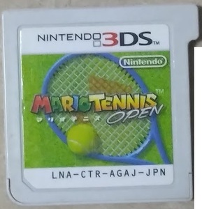 3DS マリオテニス オープン (MARIO TENNIS OPEN) 【中古・ソフトのみ】即決