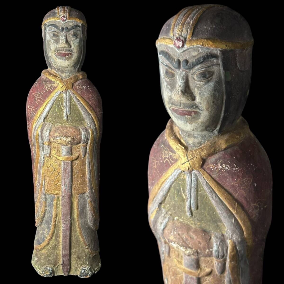 韓国　朝鮮　美術品　陶人形 ヴィンテージ　作家物 Yahoo!オークション -「陶器人形」(中国、朝鮮半島) (陶芸)の