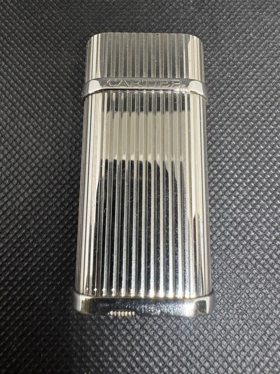 Cartier - カルティエ ゴドロン ガスライター 喫煙具 ローラー シルバーカラー ジャンク品 カルティエ ゴドロン ガスライター 喫煙具 ローラー シルバー